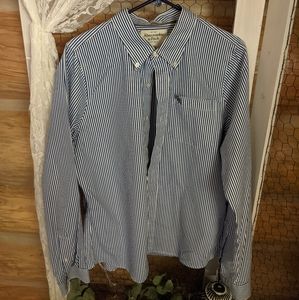 Men's striped dress shirt